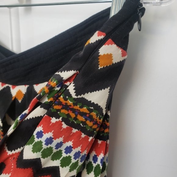 Anthropologie Zigzag Patterned Midi Skirt - Picture 5 of 6